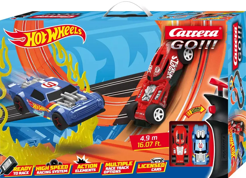 Carrera Go!!! Hot Wheels-Compatible 4.9-Meter Track 1
