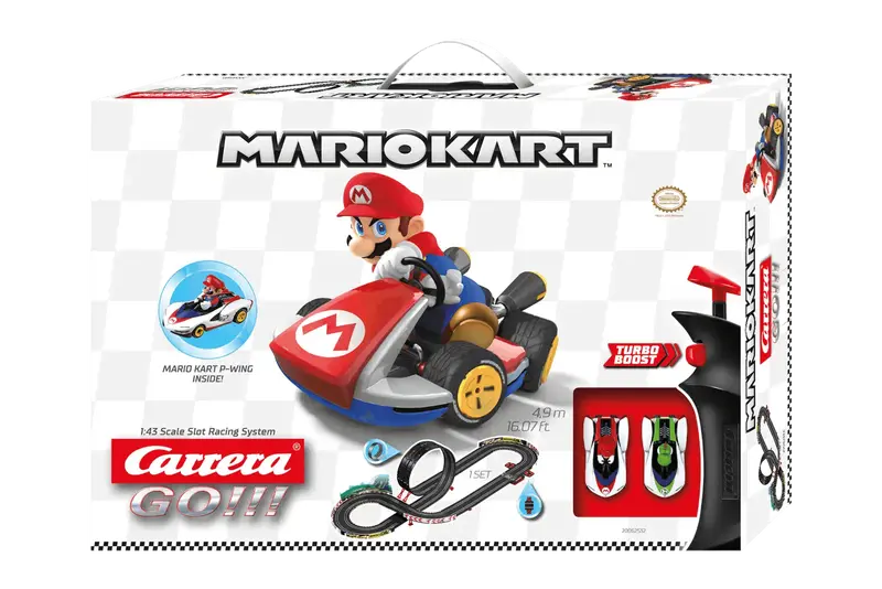 Carrera Go!!! Mario Kart P-Wing Themed Race Track 1