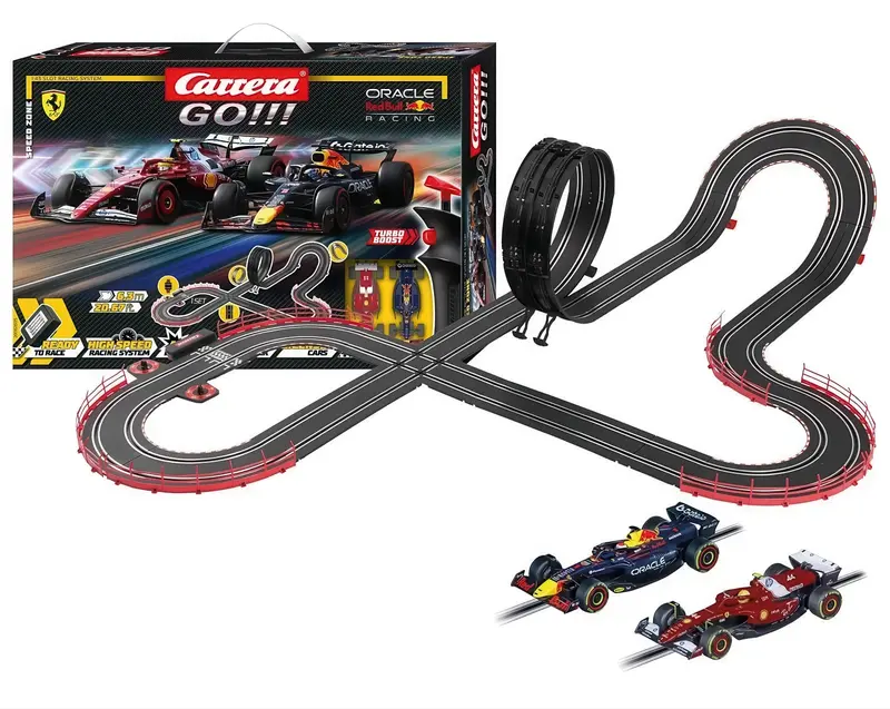 Carrera Go!!! Speed Zone Slot Car Racing Track Set For Kids 1
