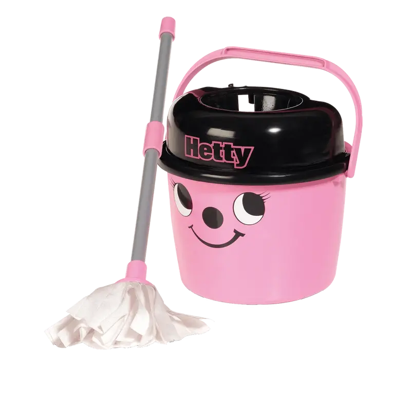 Casdon Henry Mop & Bucket Set – Pink Role-Play Cleaning Toy 1