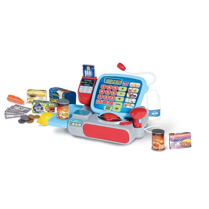 Casdon Supermarket Till Playset – Role-Play Cash Register For Kids 1