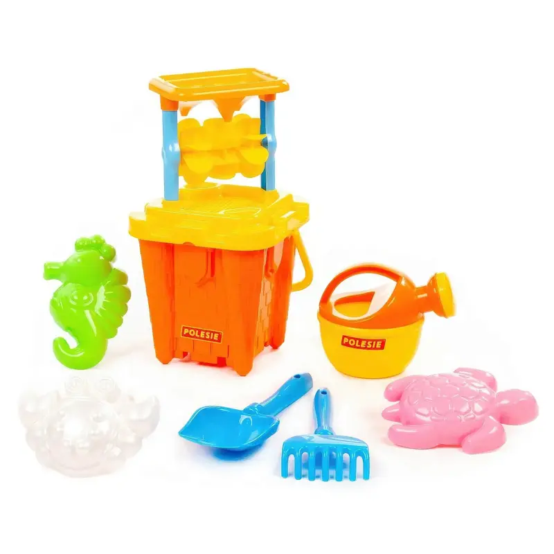 Castle-Themed Sand Play Set – 9-Piece Collection 1