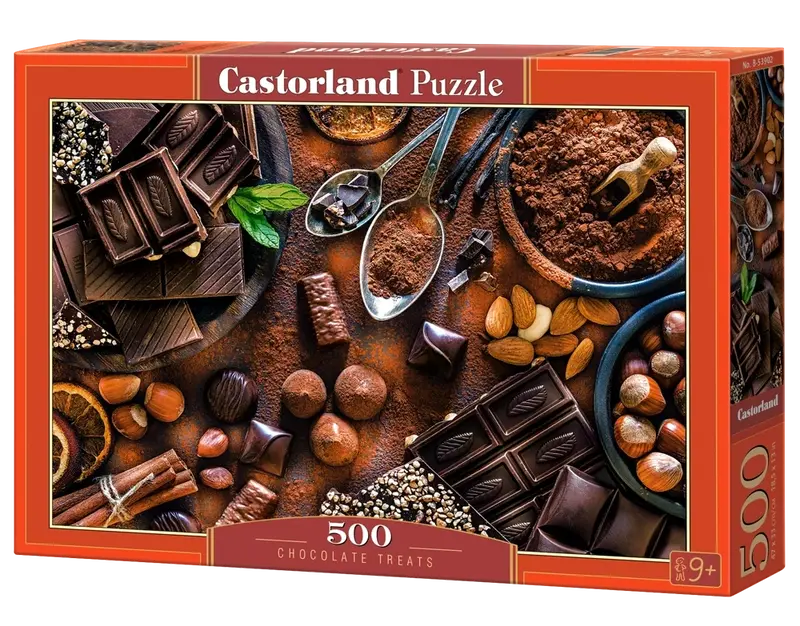 Castorland Chocolate Treats 500-Piece Jigsaw Puzzle 1