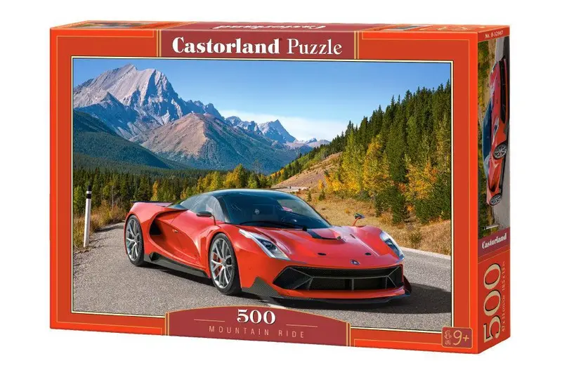 Castorland Mountain Adventure Jigsaw Puzzle – 500-Piece Scenic Ride 1