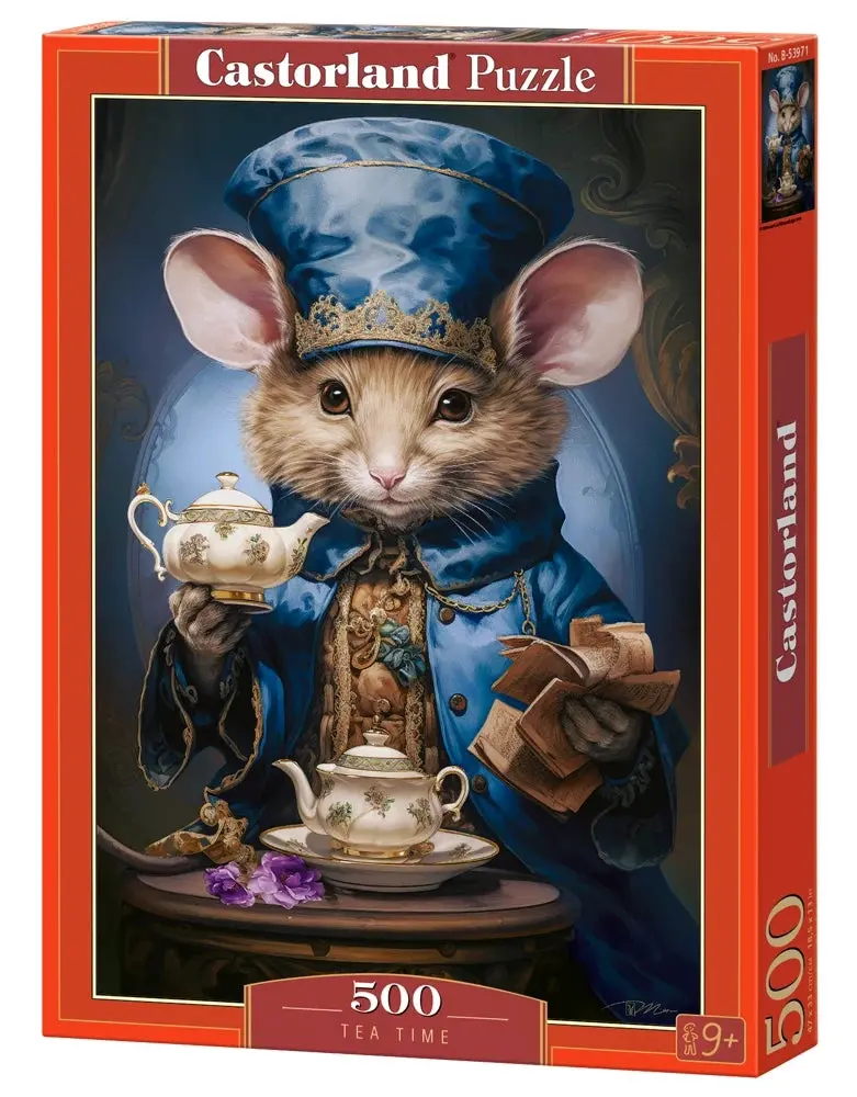 Castorland Tea Time 500-Piece Jigsaw Puzzle 1