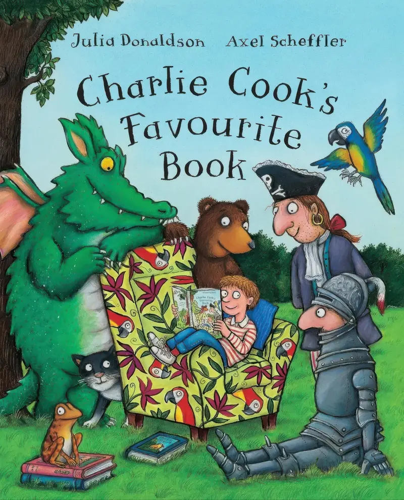 Charlie Cook'S Favourite Book – Illustrated Hardcover Story 1