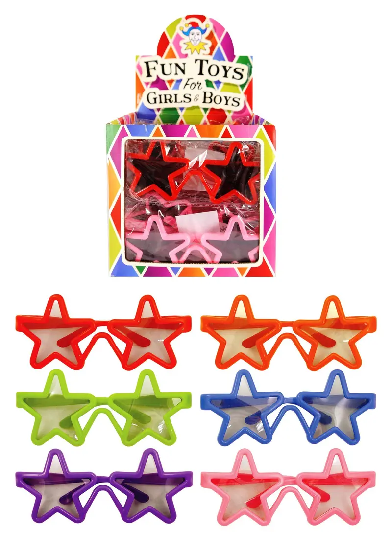 Children’S Star-Motif Eyewear – Lightweight Costume & Party Glasses 1