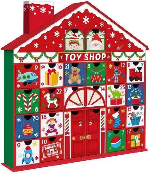 Christmas Toyshop Countdown Calendar – Festive Advent Box 1
