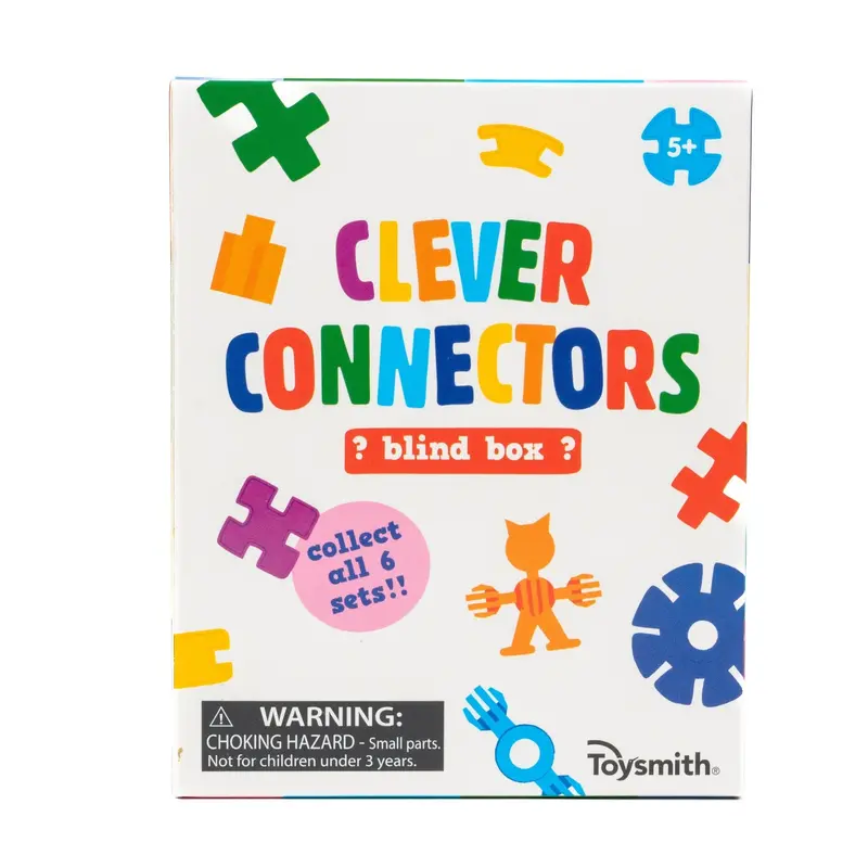 Clever Connectors Construction Set – Interlocking Building Blocks Kit 1
