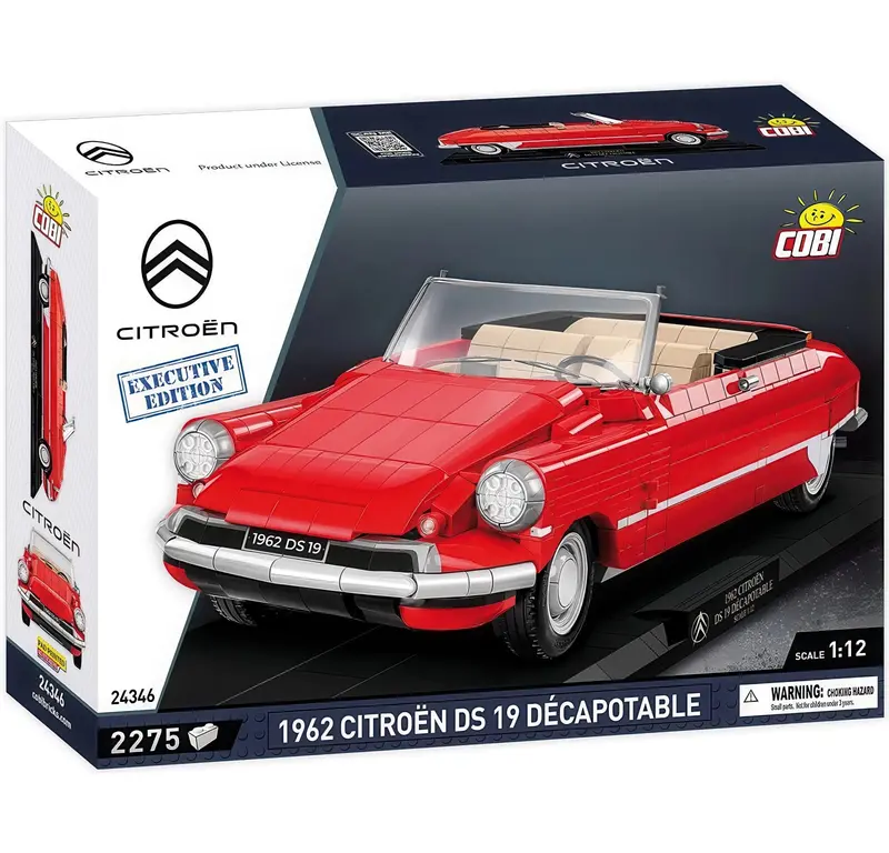 Cobi 1962 Citroën Ds 19 Convertible – Executive Edition Brick Set 1