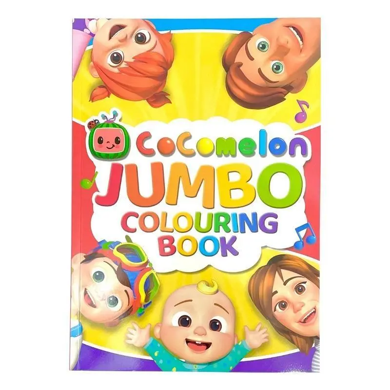 Cocomelon Jumbo Coloring Book For Early Learners 1