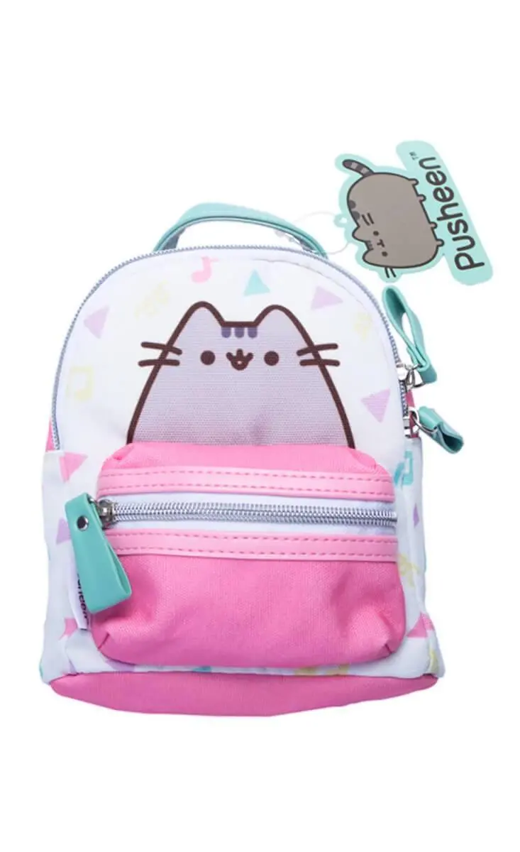 Compact 20Cm Pusheen Mini Backpack Featuring Pusheen The Cat 1