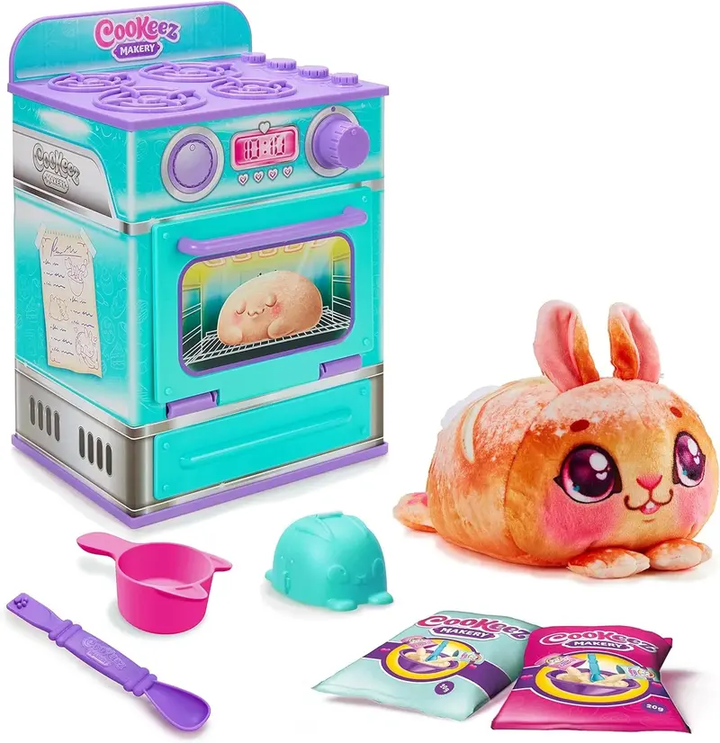 Cookeez Makery Baked Treatz Oven – Pretend Play Baking Set With Scented Accessories 1