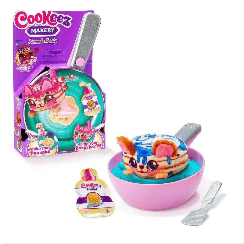 Cookeez Makery Pancake Treatz – Scented Plush Surprise With Diy Pancake Theme 1