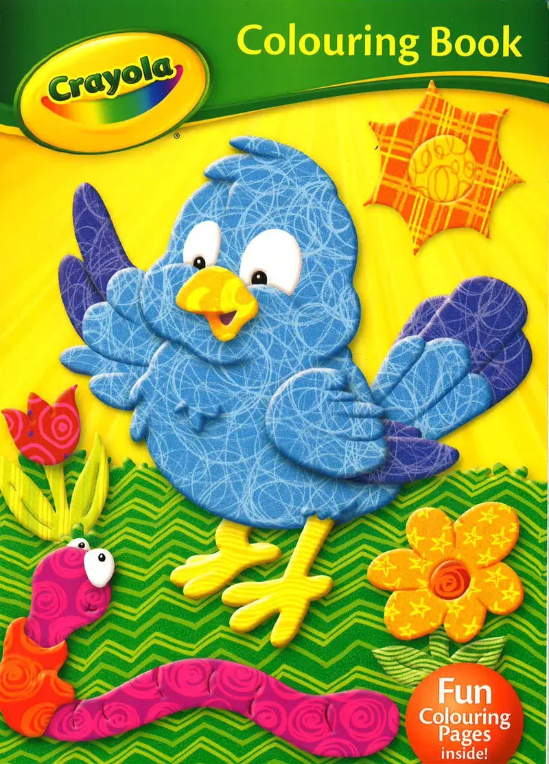 Crayola Bird-Themed Coloring Book For Kids 1