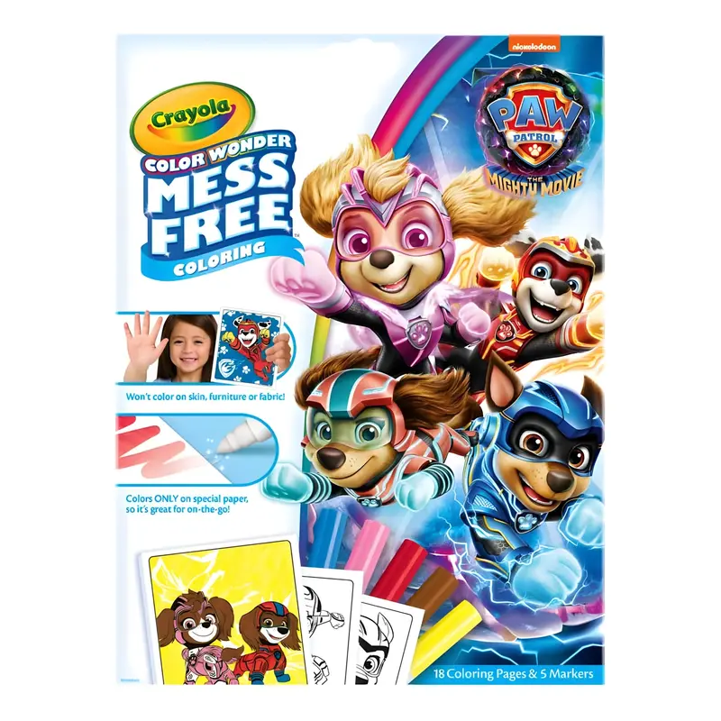 Crayola Paw Patrol Colour Wonder Activity Set – Mess-Free Coloring Experience 1