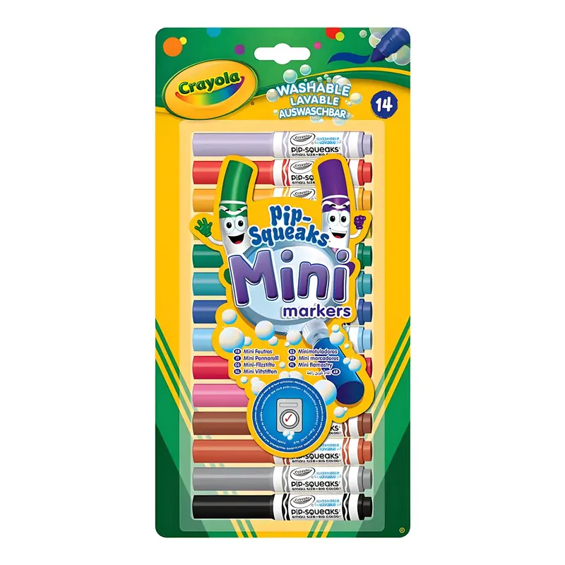 Crayola Pipsqueaks Washable Broad-Line Markers For Kids 1