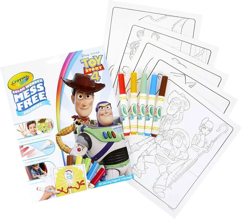 Crayola Toy Story 4 No-Mess Coloring Book 1
