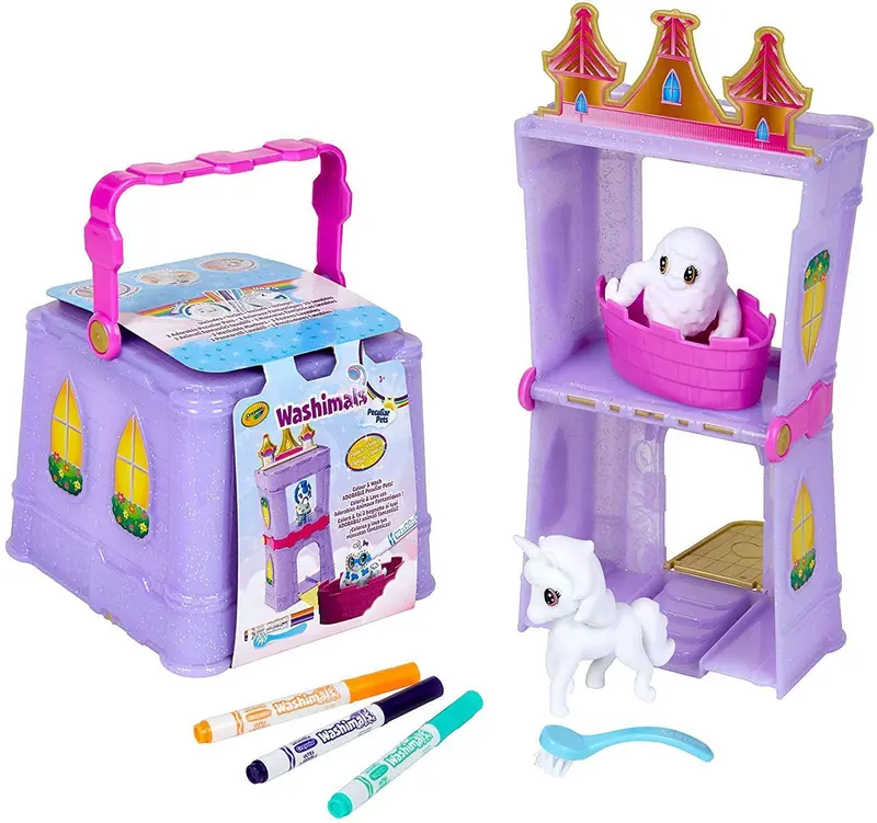 Crayola Washimals Palace Pets Sparkle Case Playset 1