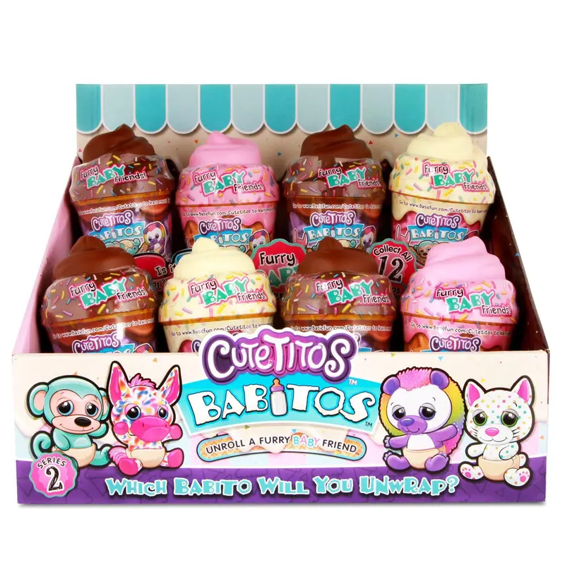 Cutetitos Babitos Furry Baby Friends – Blind-Bag Collectible Surprise Toys 1