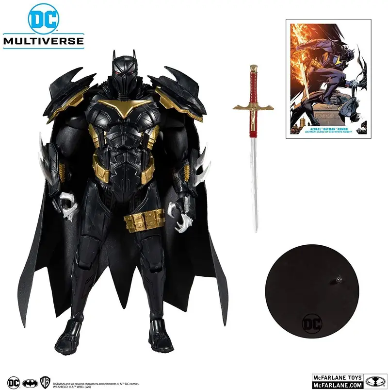 Dc Multiverse White Knight Azrael Action Figure – Wave 3 1