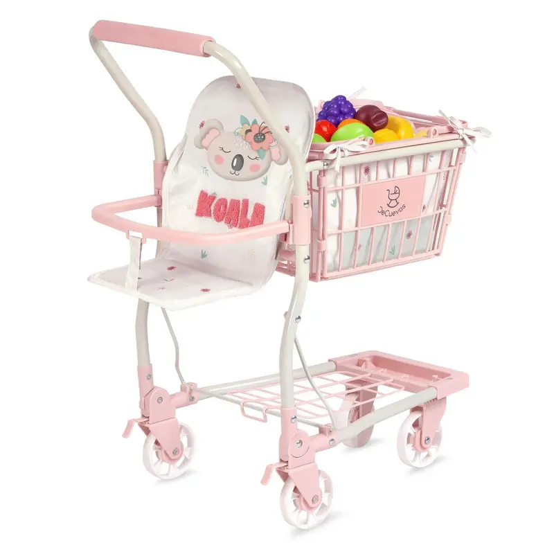 De Cuevas Koala Dolls Shopping Cart With Realistic Details 1