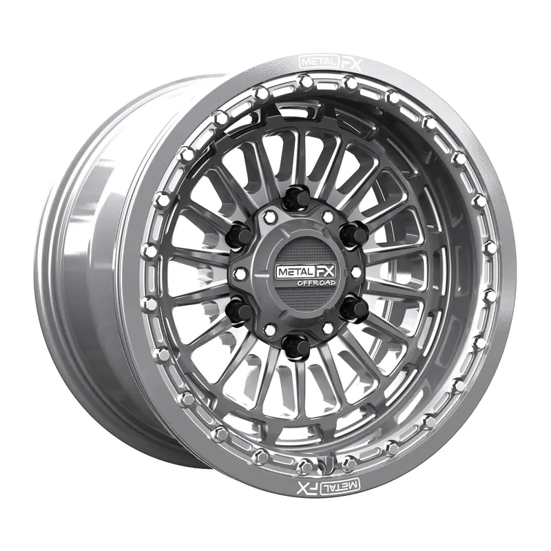 Delta 6R Beadlock Wheel – Gunmetal Contrast Cut 2