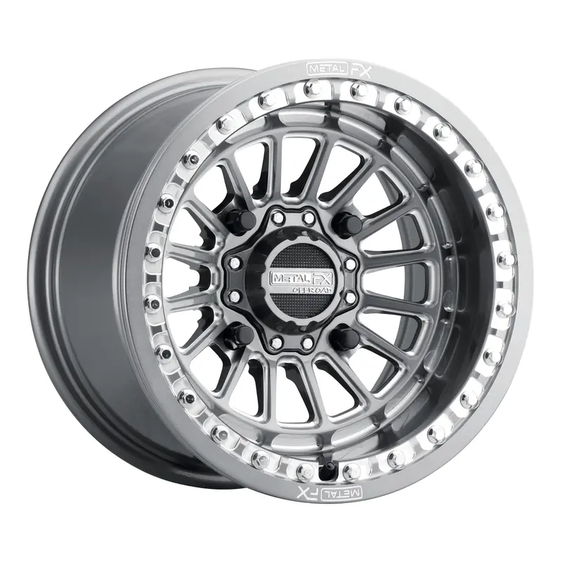 Delta Beadlock Wheel – Gunmetal With Contrast Cut Detailing 1