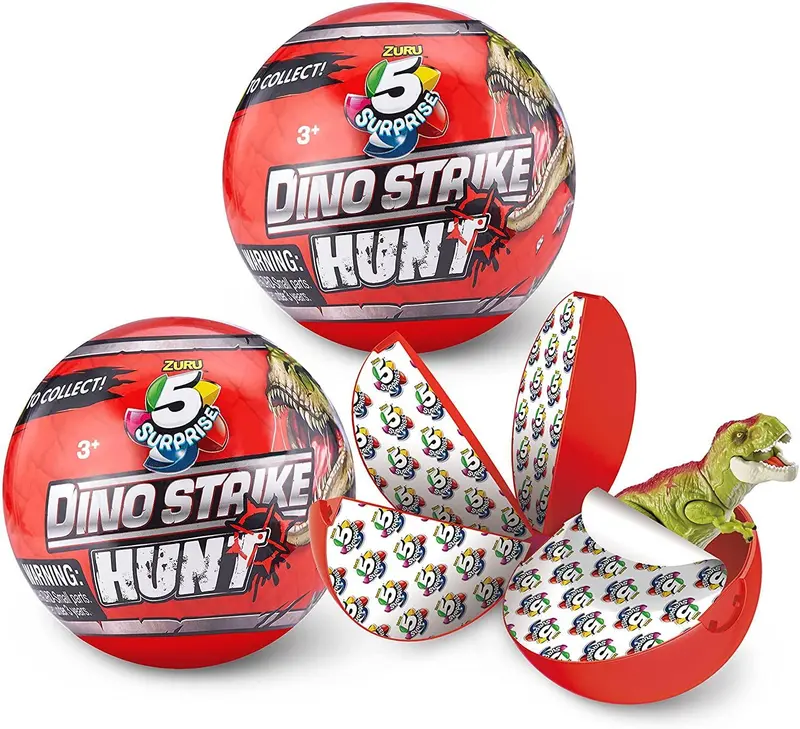 Dino 5 Surprise Mini Collectible Dinosaur Toys – Mystery Capsules 1