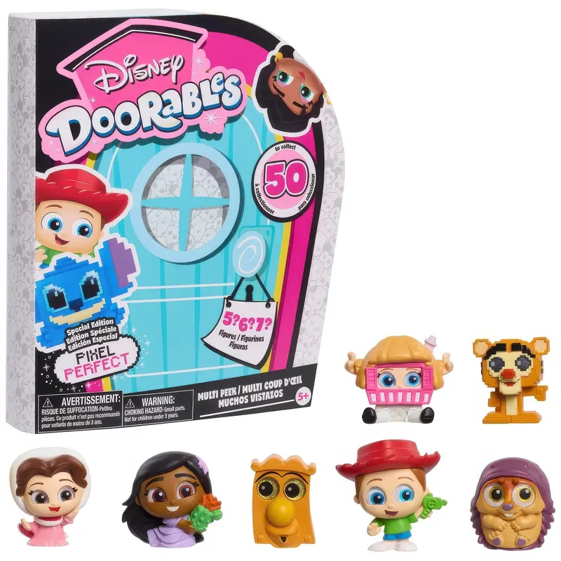 Disney Doorables Pixel-Perfect Mini Figures – Multi-Peek Pack 1