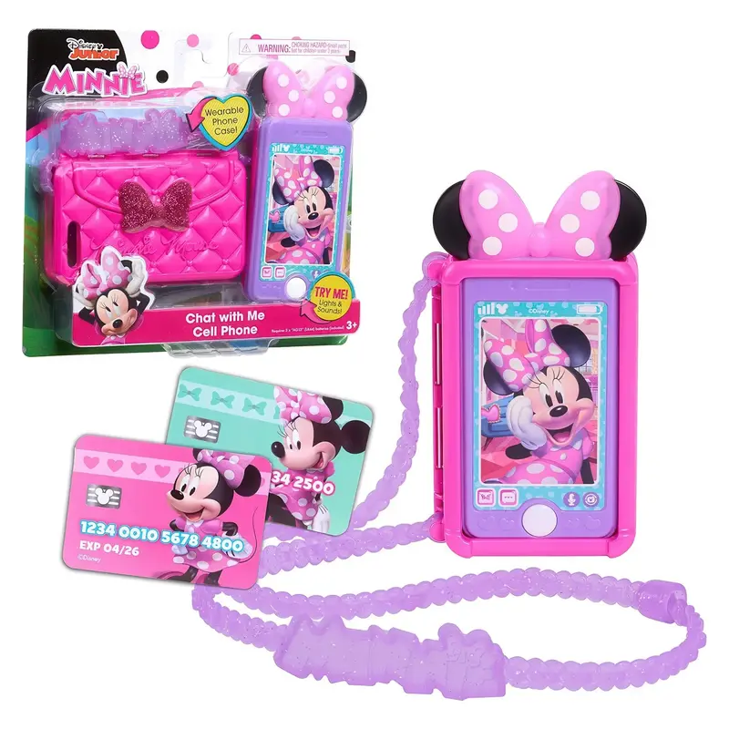 Disney Junior Minnie Mouse Talking Cell Phone Toy 1