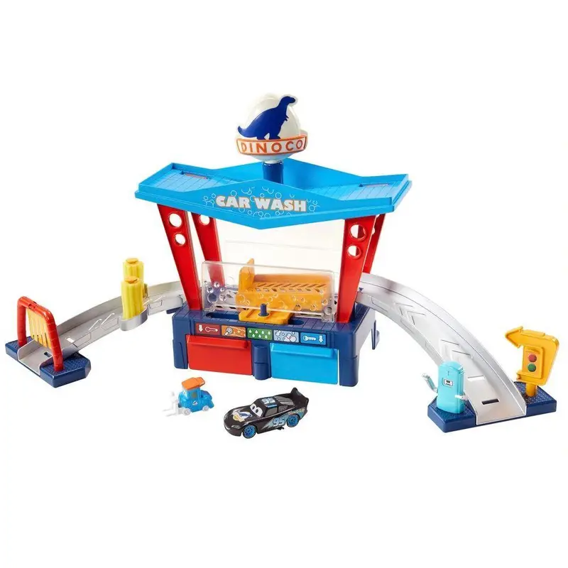 Disney Pixar Cars Dinoco Car Wash Playset – Colour-Changing Vehicle Toy 1