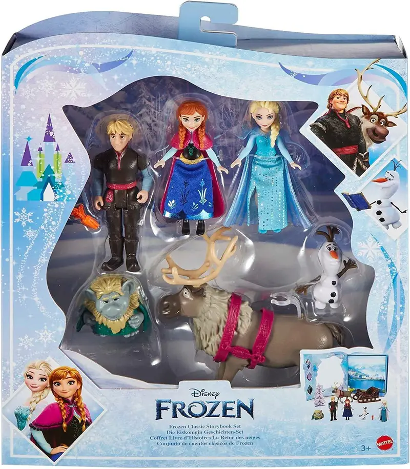 Disney Princess Frozen Mini Dolls & Storybook Gift Set 1
