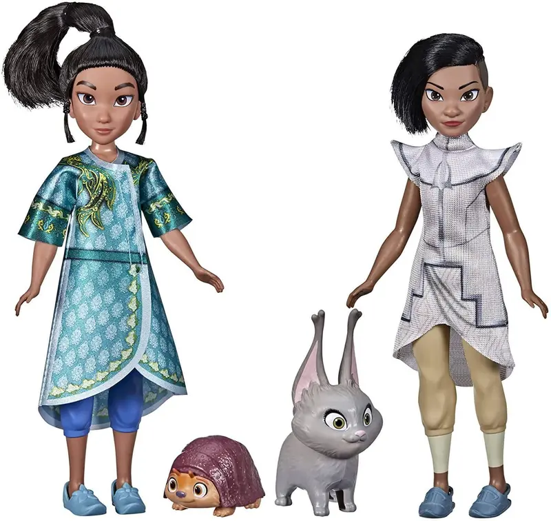 Disney Princess Raya & Namaari Fashion Dolls – 2-Pack Set 1