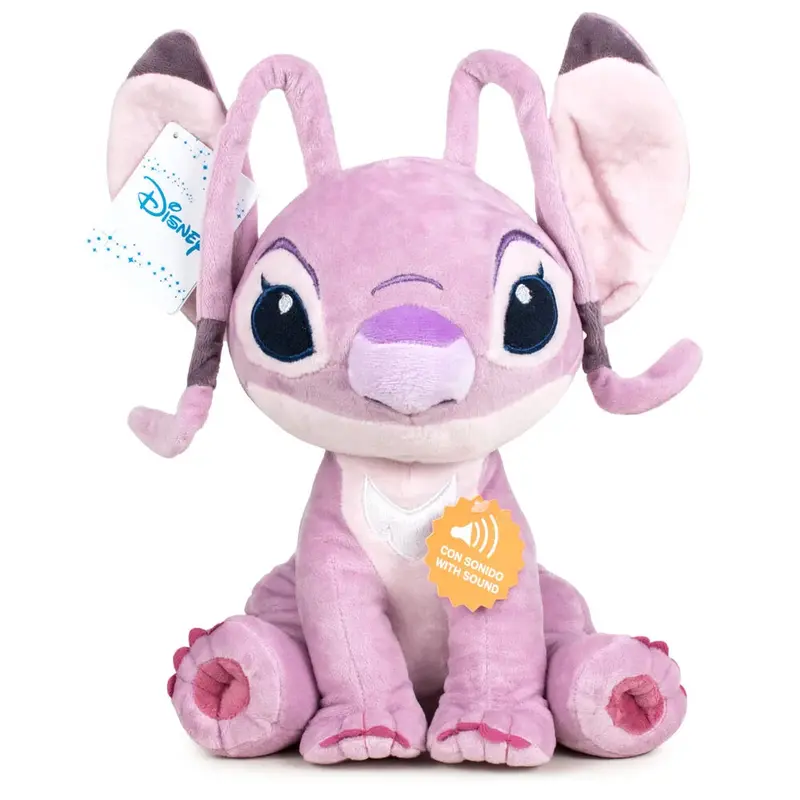Disney Stitch Angel Soft Talking Plush – 30 Cm Interactive Cuddly Toy 1