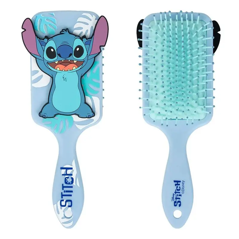 Disney Stitch Detangling Hair Brush – Gentle Bristle Design For Kids 1