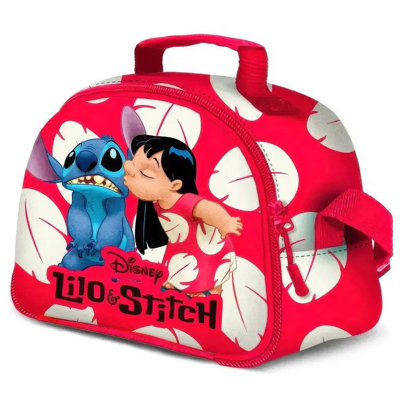 Disney Stitch Kiss-Themed Thermal Lunch Bag – Soft-Touch Insulated Design 1