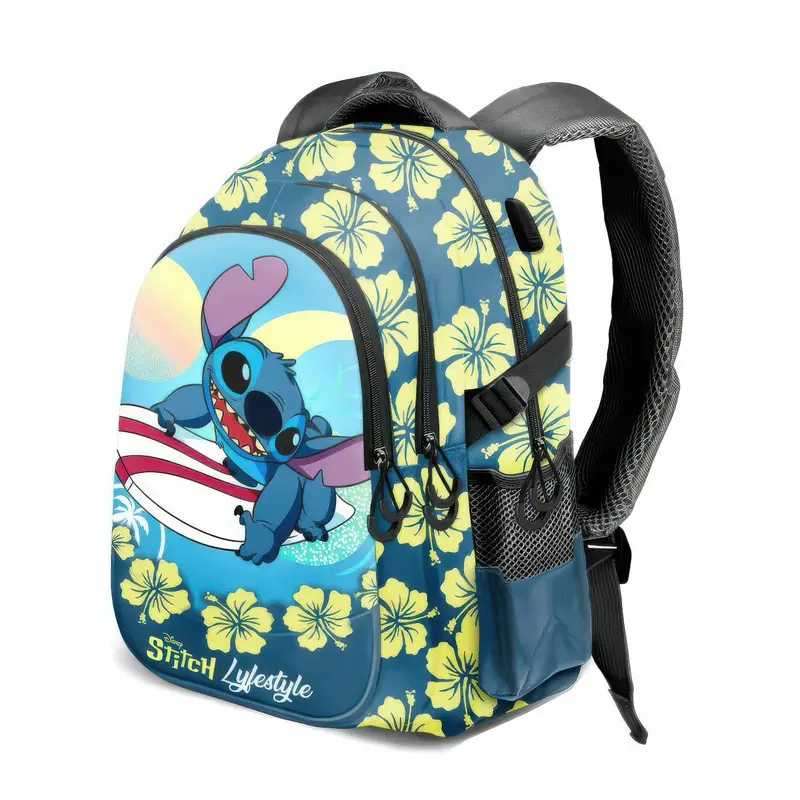 Disney Stitch Lifestyle Adaptable Backpack – 44 Cm Convertible Design 1