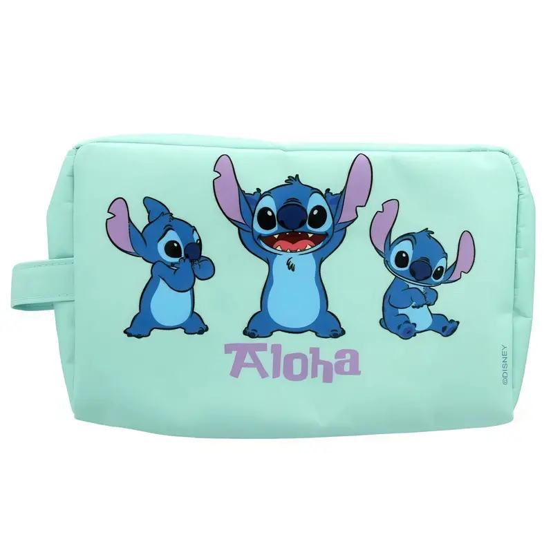 Disney Stitch Toiletry Bag – Lightweight Travel Organizer With Zip Closure 1