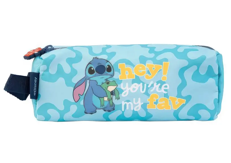 Disney Stitch Tropical Print Pencil Case – Stylish School Accessory 1
