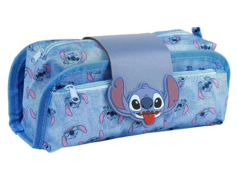 Disney Stitch Velcro Closure Pencil Case – Fun Classroom Accessory 1