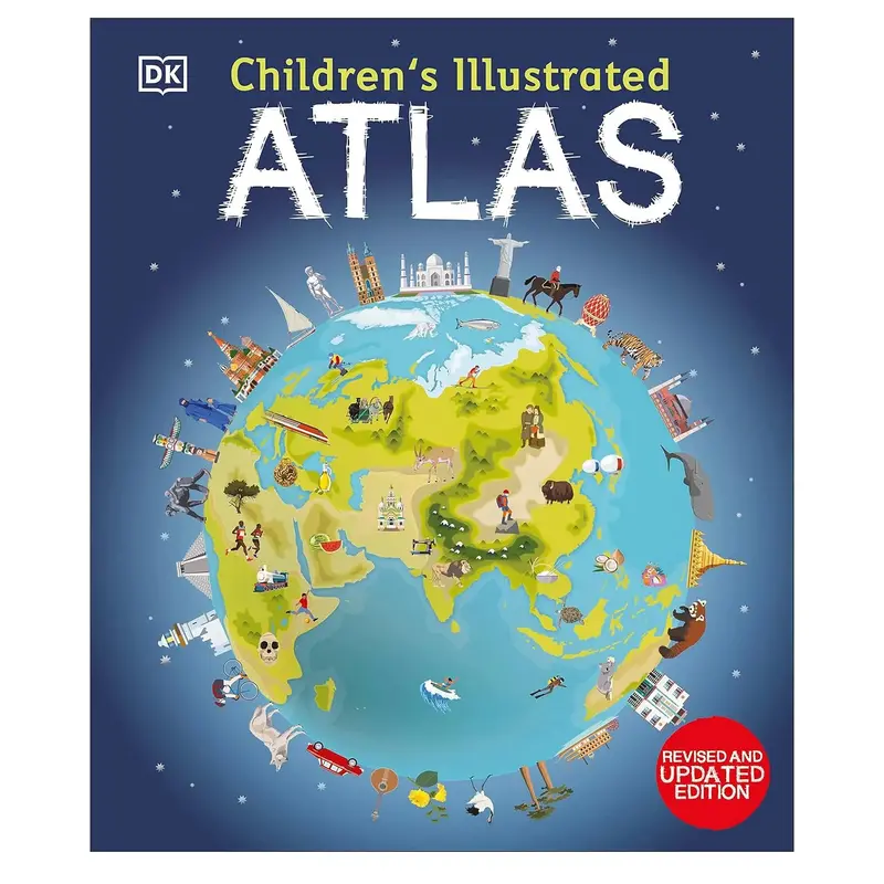 Dk Children'S Illustrated Atlas – World Geography Reference For Ages 7–9 1