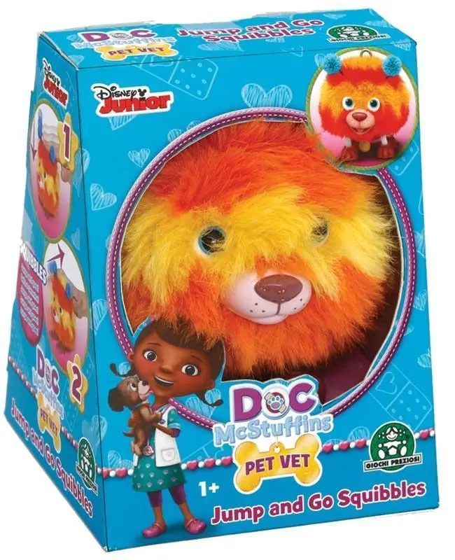 Doc Mcstuffins Pet Vet Squibbles Jump-And-Go Toy 1