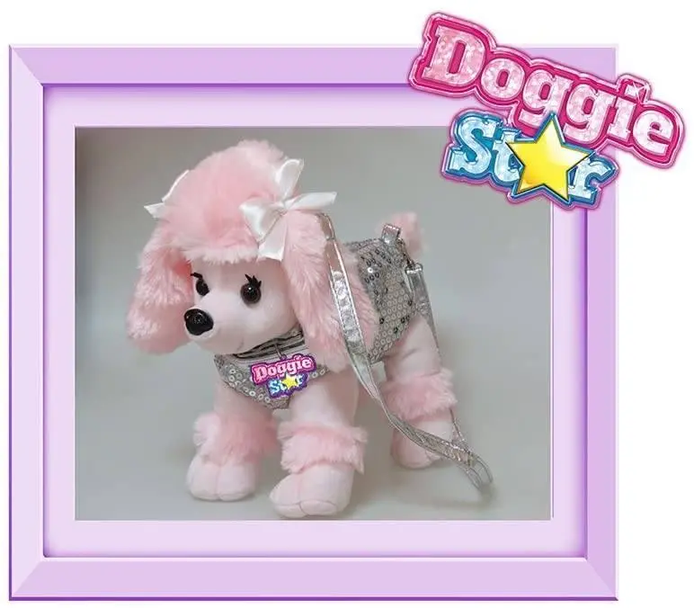 Doggie Star Poodle Toy Storage Bag – Cute And Practical Plush Organizer 1