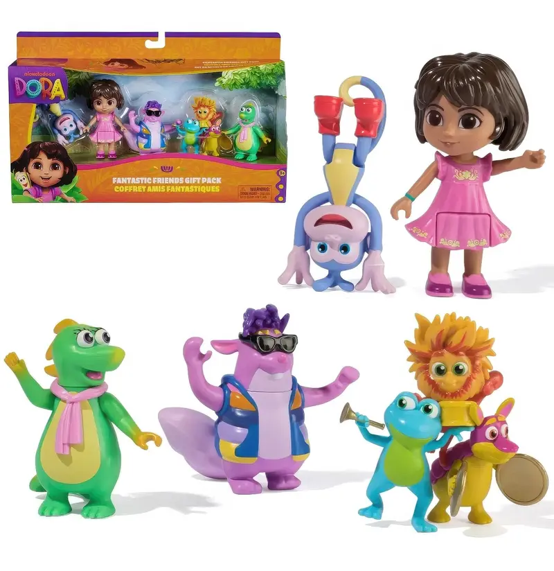 Dora Fantastic Friends Collectible Figure Gift Pack 1