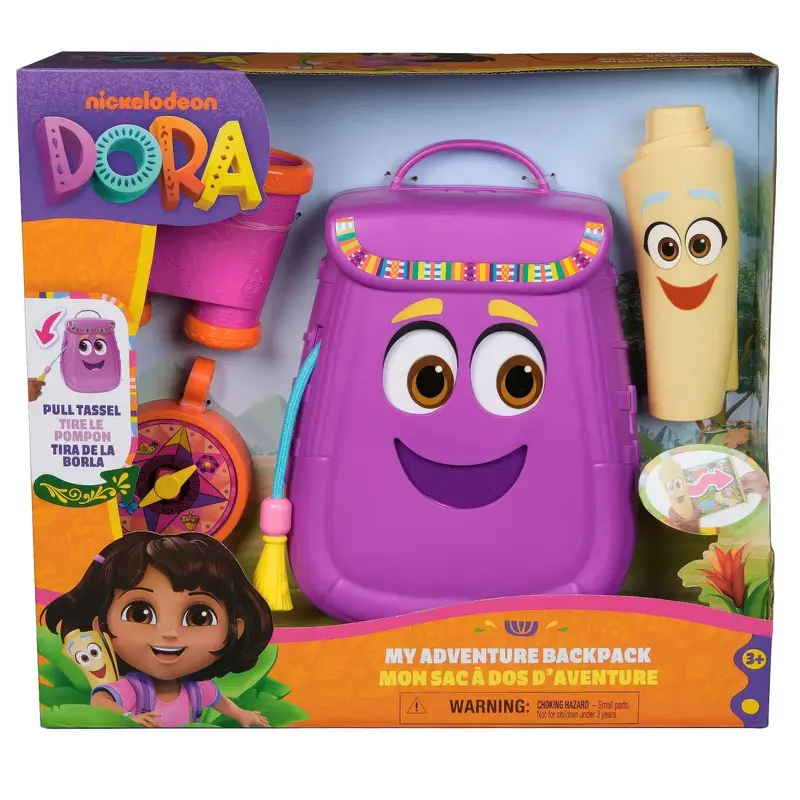 Dora My Adventure Backpack Set With Interactive Accessories 1