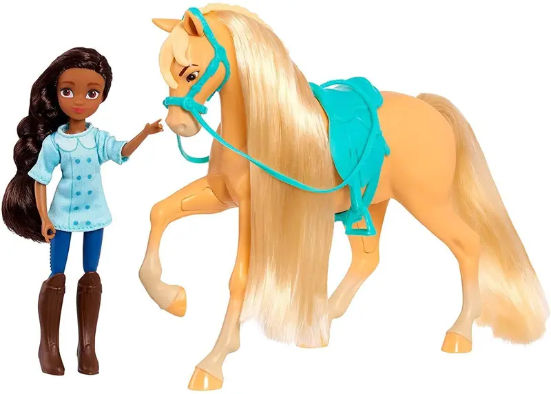 Dreamworks Spirit Pru & Chica Linda Mini Doll And Horse Set 1