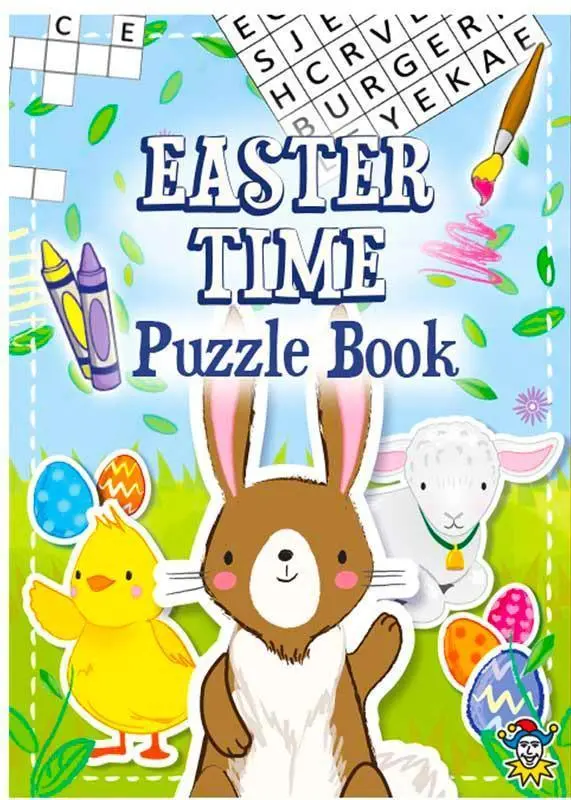 Easter-Themed Puzzle Activity Book 1
