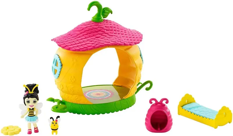 Enchantimals Beehive Bedroom Playset With Animal-Themed Accessories 1