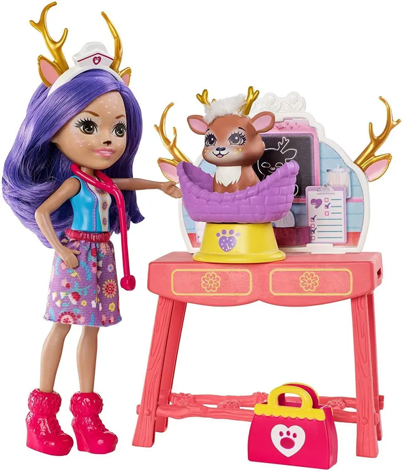 Enchantimals Caring Vet Doctor Playset – Medical Role-Play Kit With Tools 1